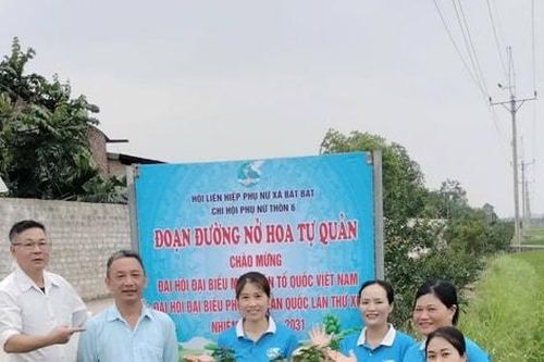Phụ nữ xã Bất Bạt khẳng định vai trò nòng cốt trong tạo dựng quê hương văn minh