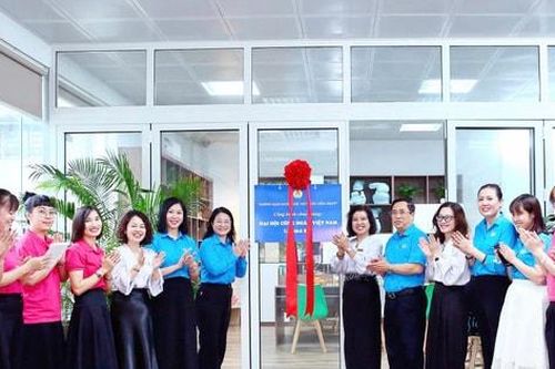 Phường Kim Liên ra mắt mô hình 'Không gian xanh - Góc thư giãn Công đoàn'