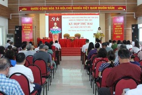 HĐND phường Phú Thượng xem xét nhiều nội dung quan trọng về giám sát, đầu tư công