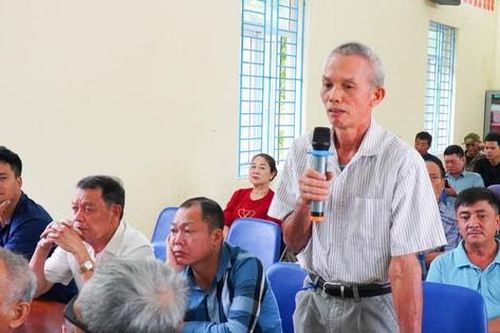 Xã Trung Giã công khai chính sách bồi thường giải phóng mặt bằng dự án nâng cấp đường 35