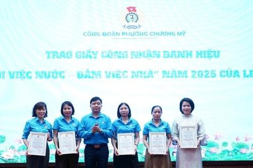 Phường Chương Mỹ thúc đẩy phong trào thi đua lao động sản xuất, đổi mới sáng tạo