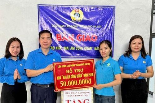 Thêm 'Mái ấm Công đoàn' cho công nhân có hoàn cảnh khó khăn