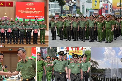 Công an 3 thành phố - Hà Nội, Hồ Chí Minh, Hải Phòng với những khoảnh khắc xúc động và lời cam kết giữ bình yên cho nhân dân