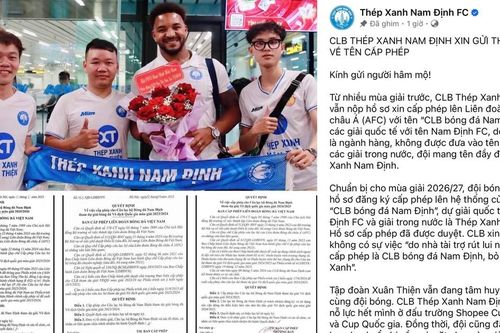 Rộ tin nhà tài trợ rút lui, CLB Nam Định phản bác