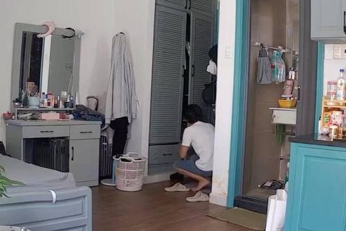 Cảnh bảo vệ đột nhập phòng khách thuê nhà, lấy trộm đồ lót