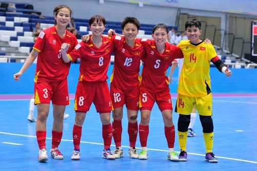 Đội tuyển futsal nữ Việt Nam vẫn xếp hạng 11 thế giới