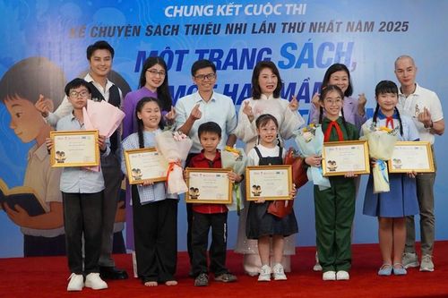 Lan tỏa văn hóa đọc từ cuộc thi kể chuyện thiếu nhi