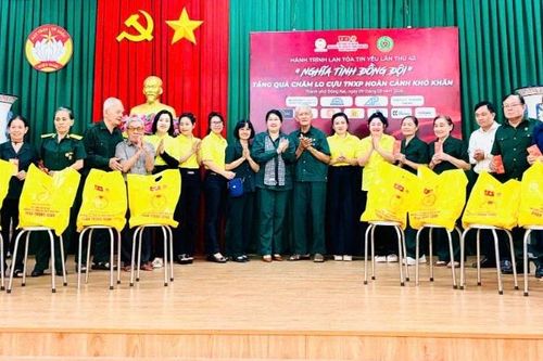 Tặng quà người có công ở Đồng Nai