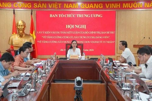 Tăng cường củng cố, xây dựng tổ chức cơ sở đảng, đảng viên
