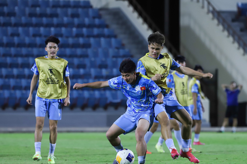 U17 Việt Nam quyết tâm vượt qua thử thách lớn U17 Hàn Quốc