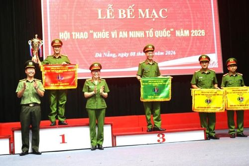 Hội thao Khỏe vì an ninh Tổ quốc góp phần xây dựng lực lượng CAND ngày càng vững mạnh