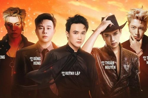 'Đạo diễn trăm tỷ' Huỳnh Lập bất ngờ cầm mic ca hát 'đối đầu' với dàn 'nam thần' V-biz