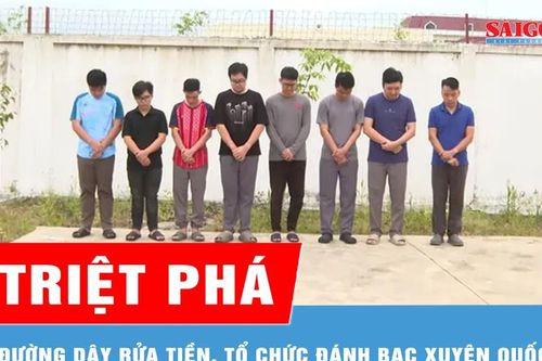 Triệt phá đường dây rửa tiền, tổ chức đánh bạc xuyên quốc gia