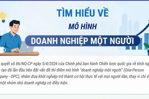 Thí điểm mô hình 'doanh nghiệp một người', thúc đẩy kinh tế số