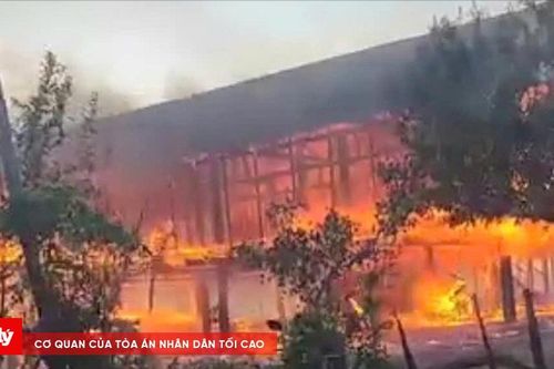 Hỏa hoạn thiêu rụi nhà, xe máy và gần 200 triệu đồng