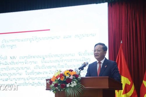 Lan tỏa giá trị tư tưởng Hồ Chí Minh và tinh thần Đại hội XIV tại Lào