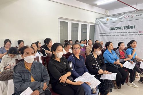 Hơn 12.000 nữ công nhân được tầm soát ung thư cổ tử cung miễn phí bằng AI