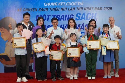 TP Hồ Chí Minh: Trao giải Cuộc thi kể chuyện sách thiếu nhi lần 1