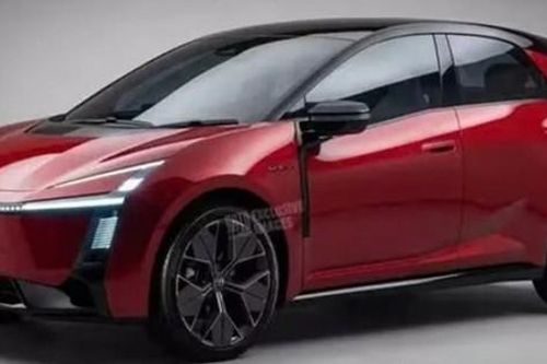 Lộ ảnh Toyota Yaris phiên bản thuần điện
