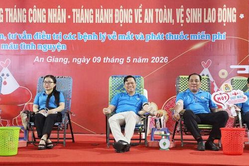 Công đoàn An Giang tổ chức ngày hội vì sức khỏe người lao động