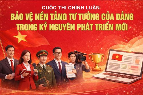 Cuộc thi chính luận về bảo vệ nền tảng tư tưởng của Đảng trong kỷ nguyên phát triển mới