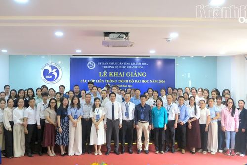 Trường Đại học Khánh Hòa khai giảng các lớp liên thông trình độ đại học