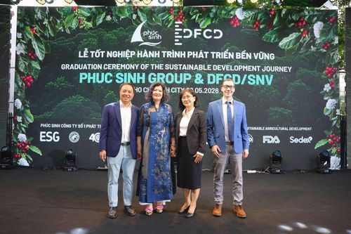 Phúc Sinh hoàn thành dự án phát triển bền vững hợp tác cùng DFCD và SNV, tiên phong thực thi ESG