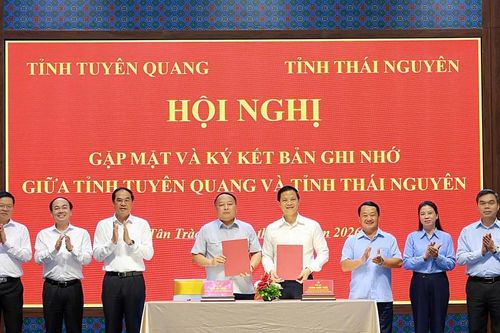 Thái Nguyên - Tuyên Quang thúc đẩy liên kết phát triển