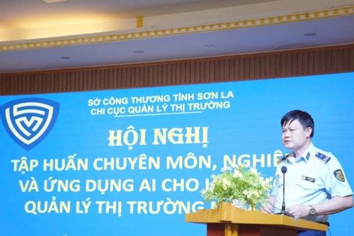 Sơn La: Tập huấn ứng dụng AI cho lực lượng Quản lý thị trường