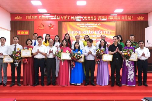 Xã Dân Hòa hiện thực hóa mục tiêu đưa nghị quyết của Đảng vào cuộc sống