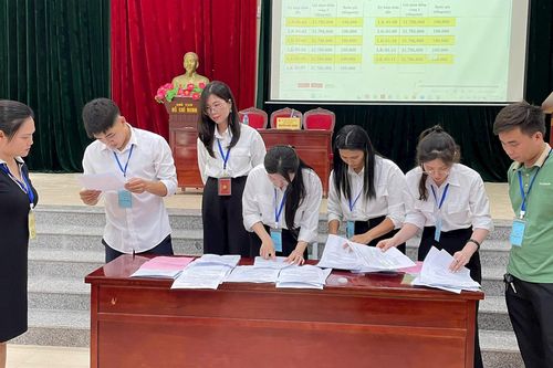 Xã Hòa Xá đấu giá thành công 11 thửa đất ở