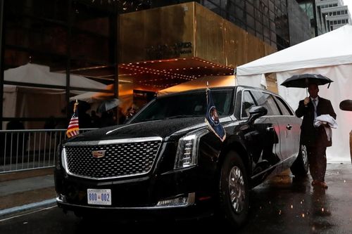 'Nhà Trắng di động' của ông Trump đổ bộ Bắc Kinh