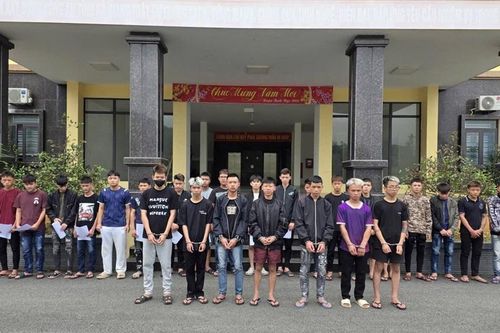 Khởi tố 25 bị can trong vụ 40 đối tượng hỗn chiến trên đường phố
