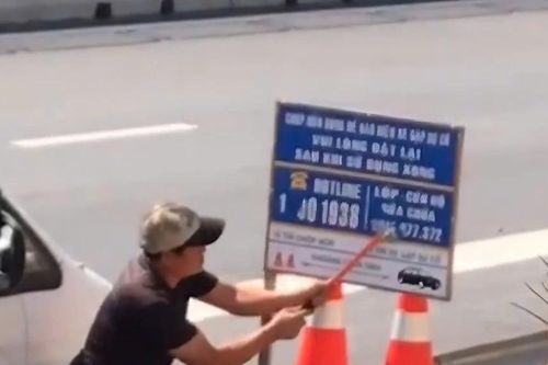 [Video] Đề nghị điều tra hành vi phá hoại tài sản trên cao tốc Bắc - Nam