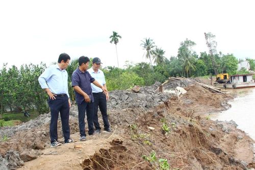 Vĩnh Long sẽ chuyển cồn 30ha bị sạt lở trên sông Cổ Chiên thành mỏ cát