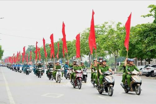 Ra mắt mô hình 'Phường Bắc Giang an toàn giao thông'