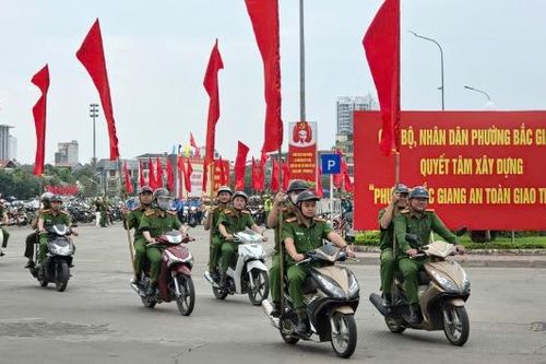 Ra mắt mô hình 'Phường Bắc Giang an toàn giao thông'