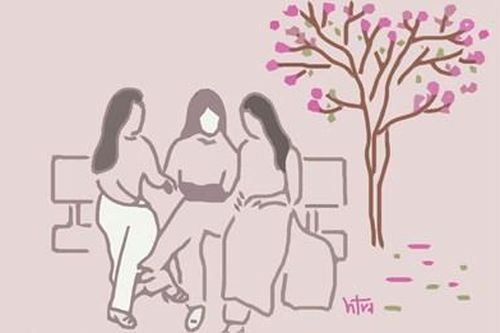 Thênh thang nắng sân trường