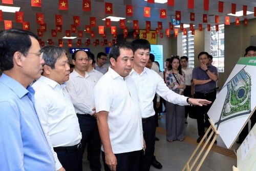Lãnh đạo Hà Nội thị sát Metro Nhổn - Ga Hà Nội, thúc tiến độ ga ngầm S12