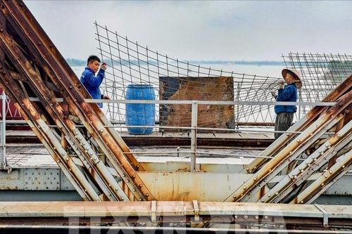 Tăng tốc sửa chữa, quyết tâm thông cầu Long Biên ngày 27/5