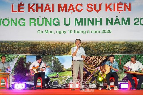 Âm vang đờn ca tài tử giữa rừng tràm U Minh Hạ