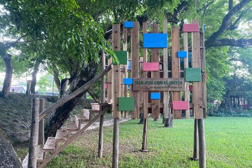 Khi tiếng chim bước vào không gian nghệ thuật đô thị