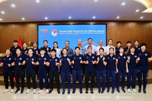 Hoàn tất tập huấn trọng tài thuộc dự án FIFA phát triển bóng đá nữ