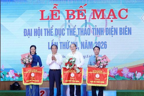 Bế mạc Đại hội TDTT tỉnh Điện Biên lần thứ XII, năm 2026