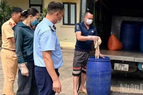 Hưng Yên: Liên tiếp phát hiện các vụ vận chuyển, tiêu thụ 'thực phẩm bẩn'