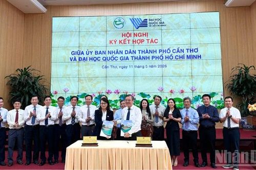 Cần Thơ ký kết hợp tác với Đại học Quốc gia Thành phố Hồ Chí Minh
