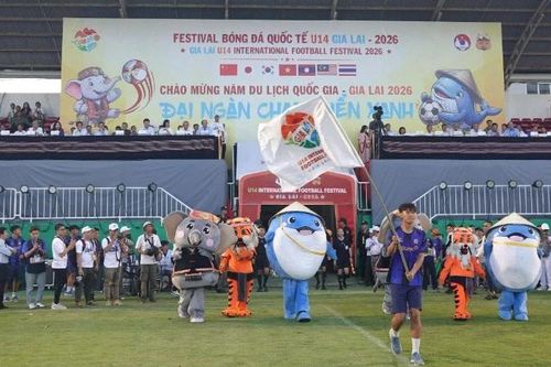 Khai mạc Festival Bóng đá trẻ quốc tế-Gia Lai 2026