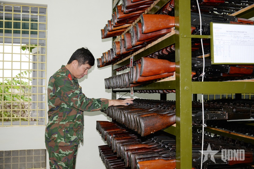 'Giữ tốt, dùng bền' ở Ban chỉ huy Phòng thủ khu vực 5 - Thanh Oai