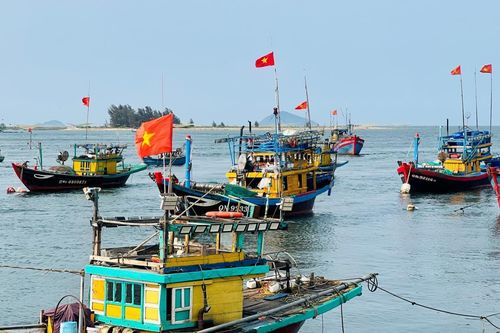 Di dời tàu thuyền, lồng bè để phục vụ thi công khẩn cấp kè An Lương