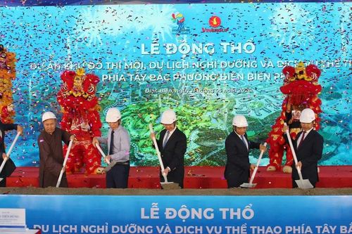 Điện Biên động thổ dự án khu đô thị, du lịch và dịch vụ gần 24.000 tỷ đồng